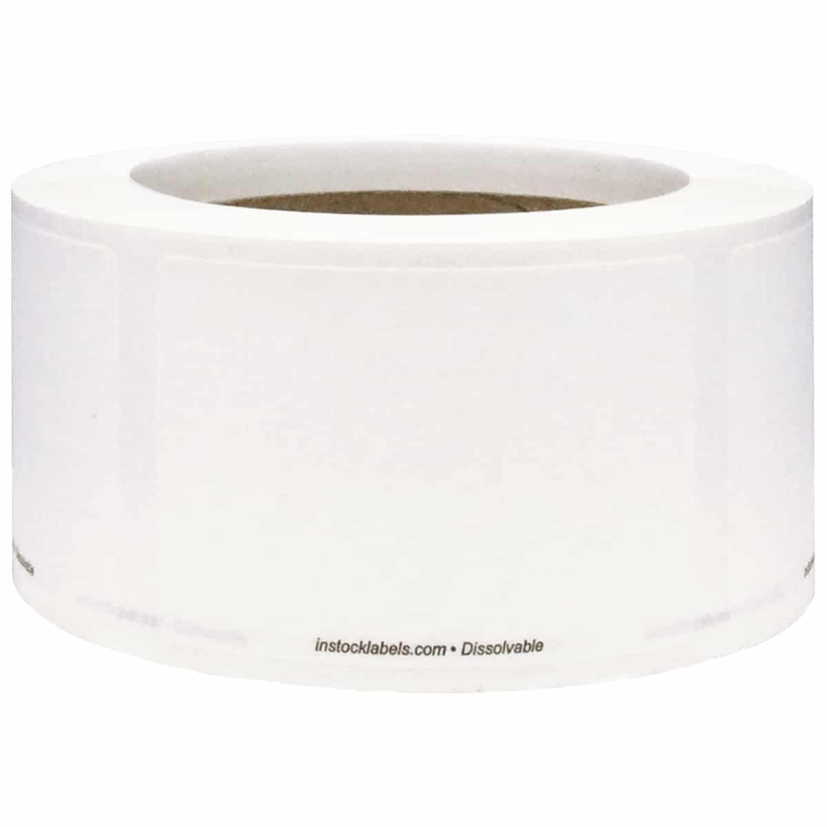 Dissolvable Blank Stickers for Food Rotation and Canning 2" x 3" Dissolvable Blank Stickers for Food Rotation and Canning 2" x 3"