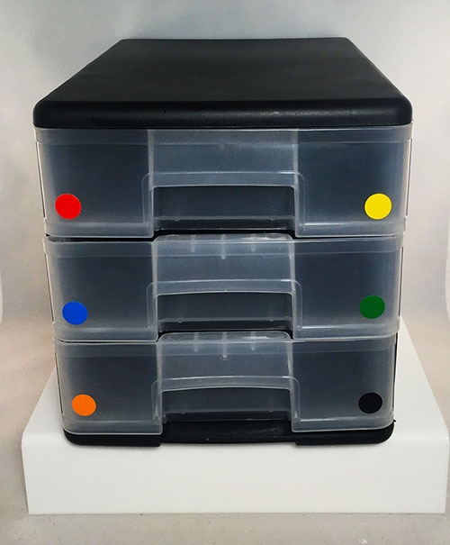 Primary Colored Dot Stickers 1/2" Round Primary Colored Dot Stickers 1/2" Round