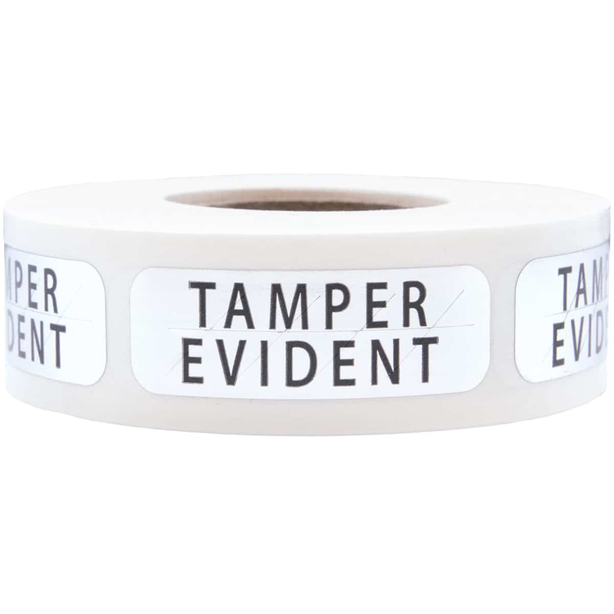 Silver Metallic Plastic Tamper Evident Labels 0.5 x 1.5" Silver Metallic Plastic Tamper Evident Labels 0.5 x 1.5"