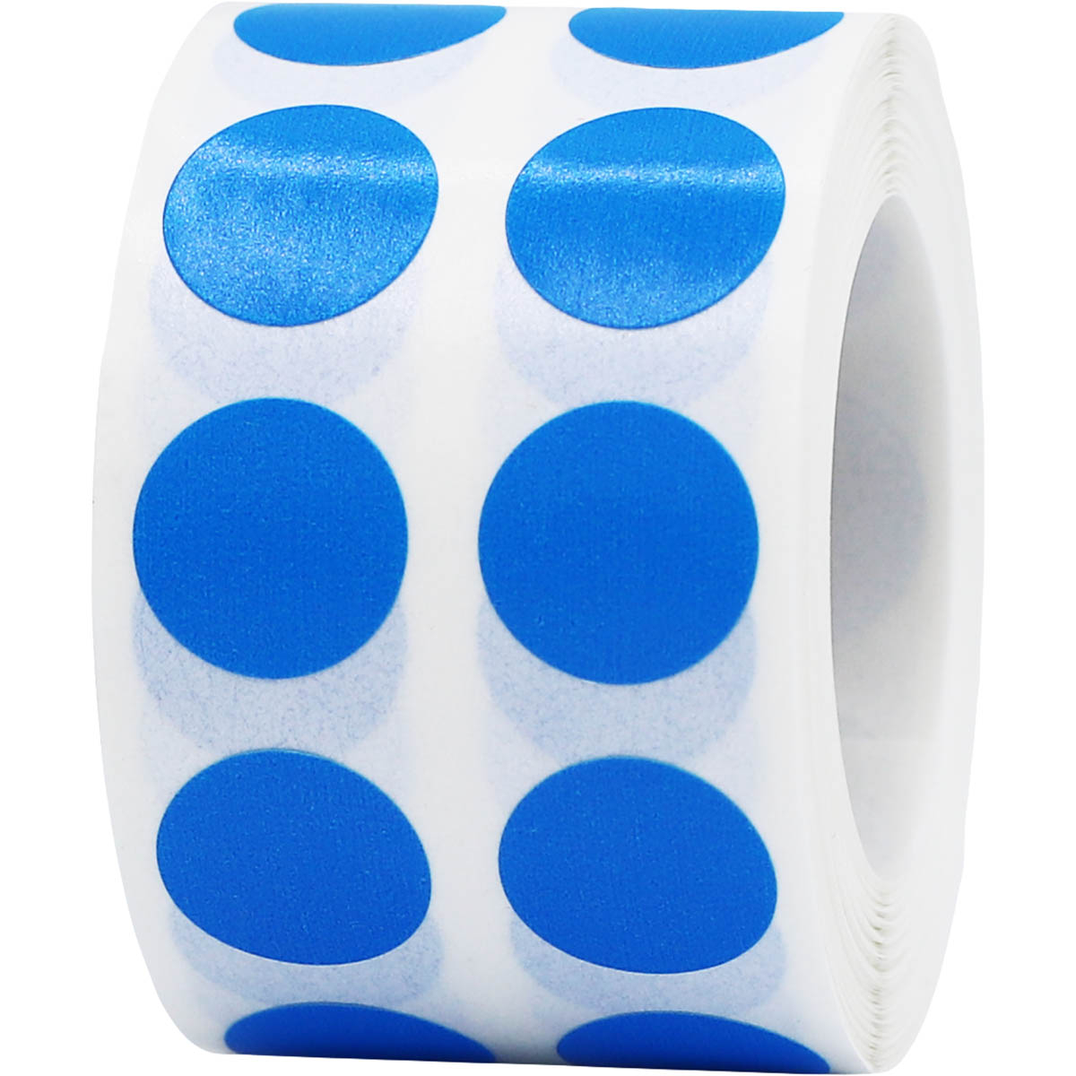 Small Blue Dot Stickers 1/2" Small Blue Dot Stickers 1/2"