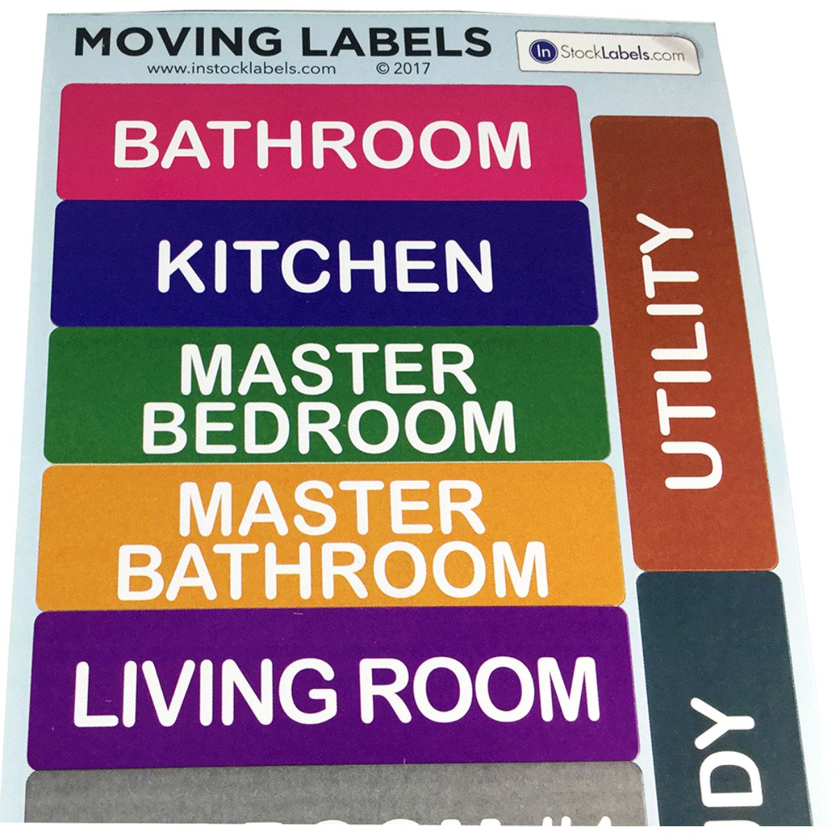 Home Moving Organization Stickers Home Moving Organization Stickers