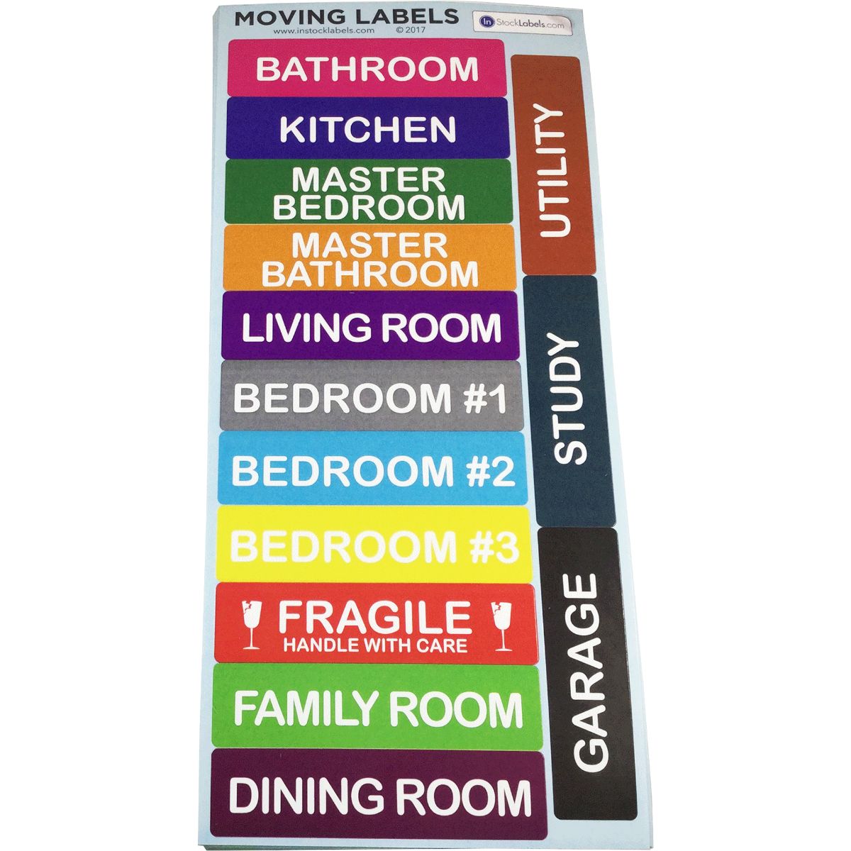 Home Moving Organization Stickers Home Moving Organization Stickers