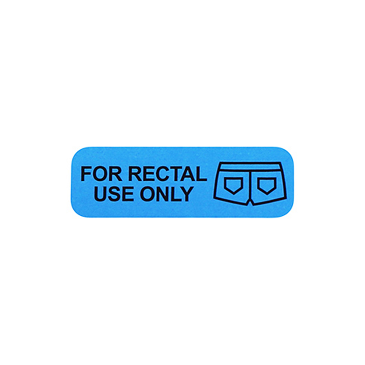 For Rectal Use Only Fluorescent Blue Rectangle Labels 0.5 x 1.5" For Rectal Use Only Fluorescent Blue Rectangle Labels 0.5 x 1.5"