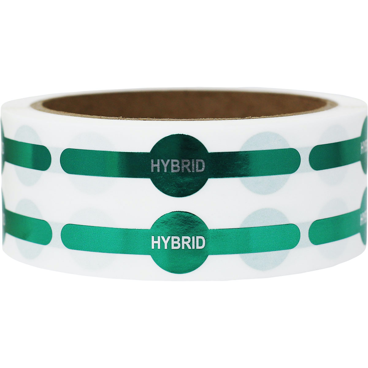 Metallic Green Hybrid Vial Tube Labels 0.6 circle (0.25 band) x 2.5" Vial Tube Metallic Green Hybrid Vial Tube Labels 0.6 circle (0.25 band) x 2.5" Vial Tube