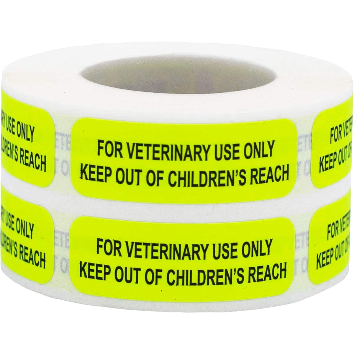 For Veterinary Use Only Keep Out of Children's Reach Labels | 0.5" x 1.5" For Veterinary Use Only Keep Out of Children's Reach Labels | 0.5" x 1.5"