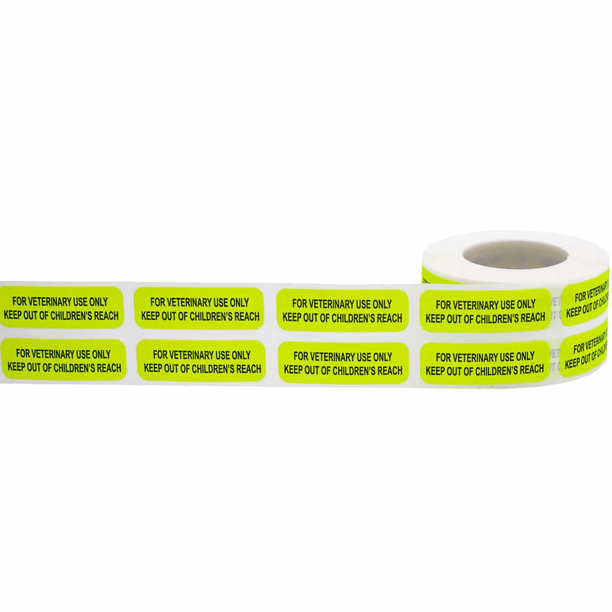 For Veterinary Use Only Keep Out of Children's Reach Labels | 0.5" x 1.5" For Veterinary Use Only Keep Out of Children's Reach Labels | 0.5" x 1.5"
