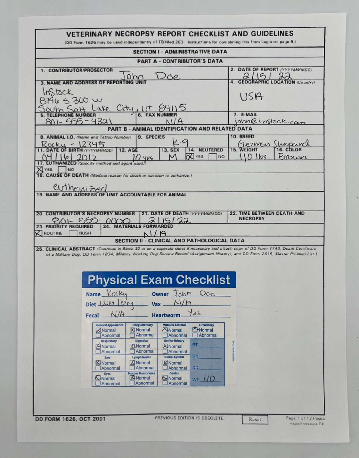 Aggressive Animal Veterinarian Labels | 1" x 1.5" Aggressive Animal Veterinarian Labels | 1" x 1.5"