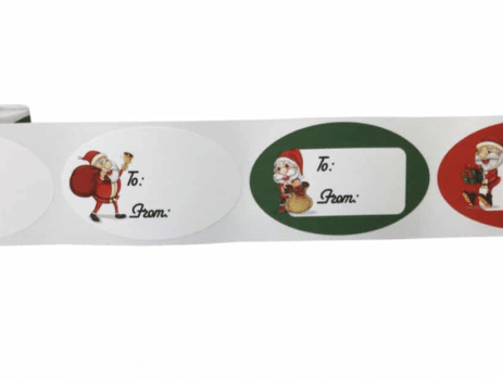 holiday stickers
