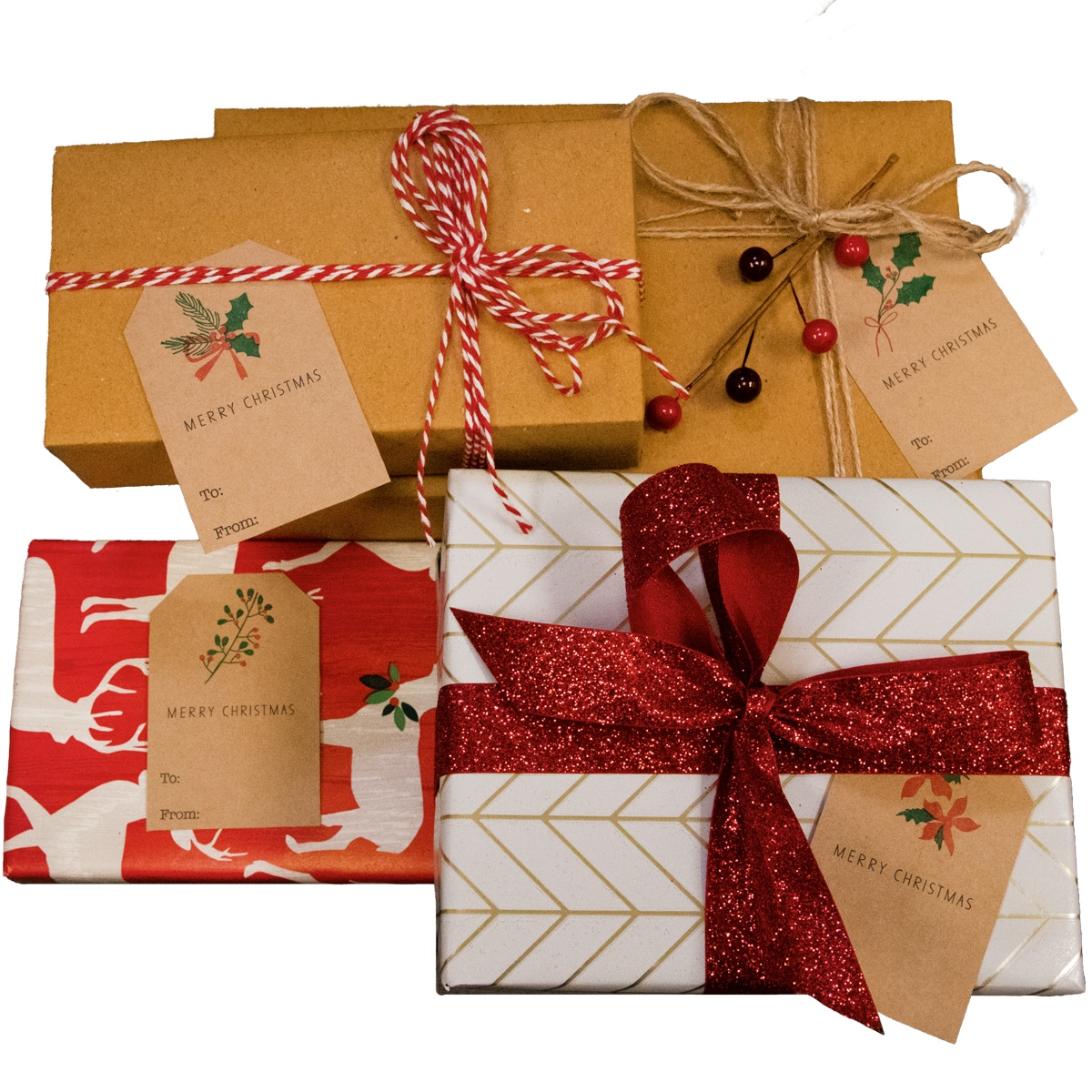 Christmas Farm Animals Adhesive Gift Tags Qty 100 Christmas Farm Animals Adhesive Gift Tags Qty 100