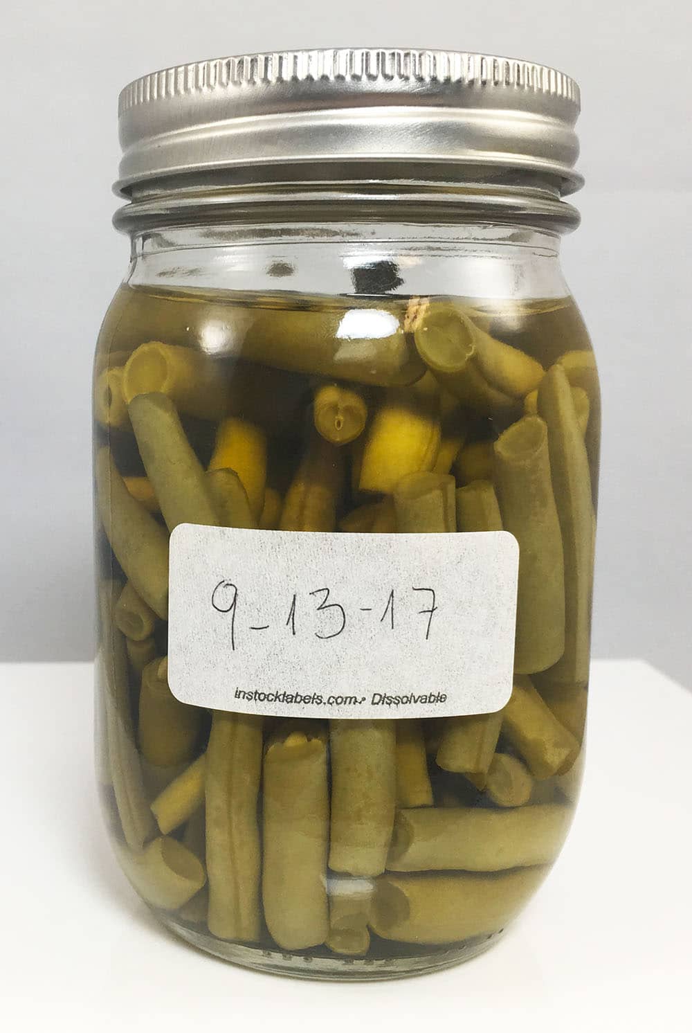 11842-5 Date on a pickle jar