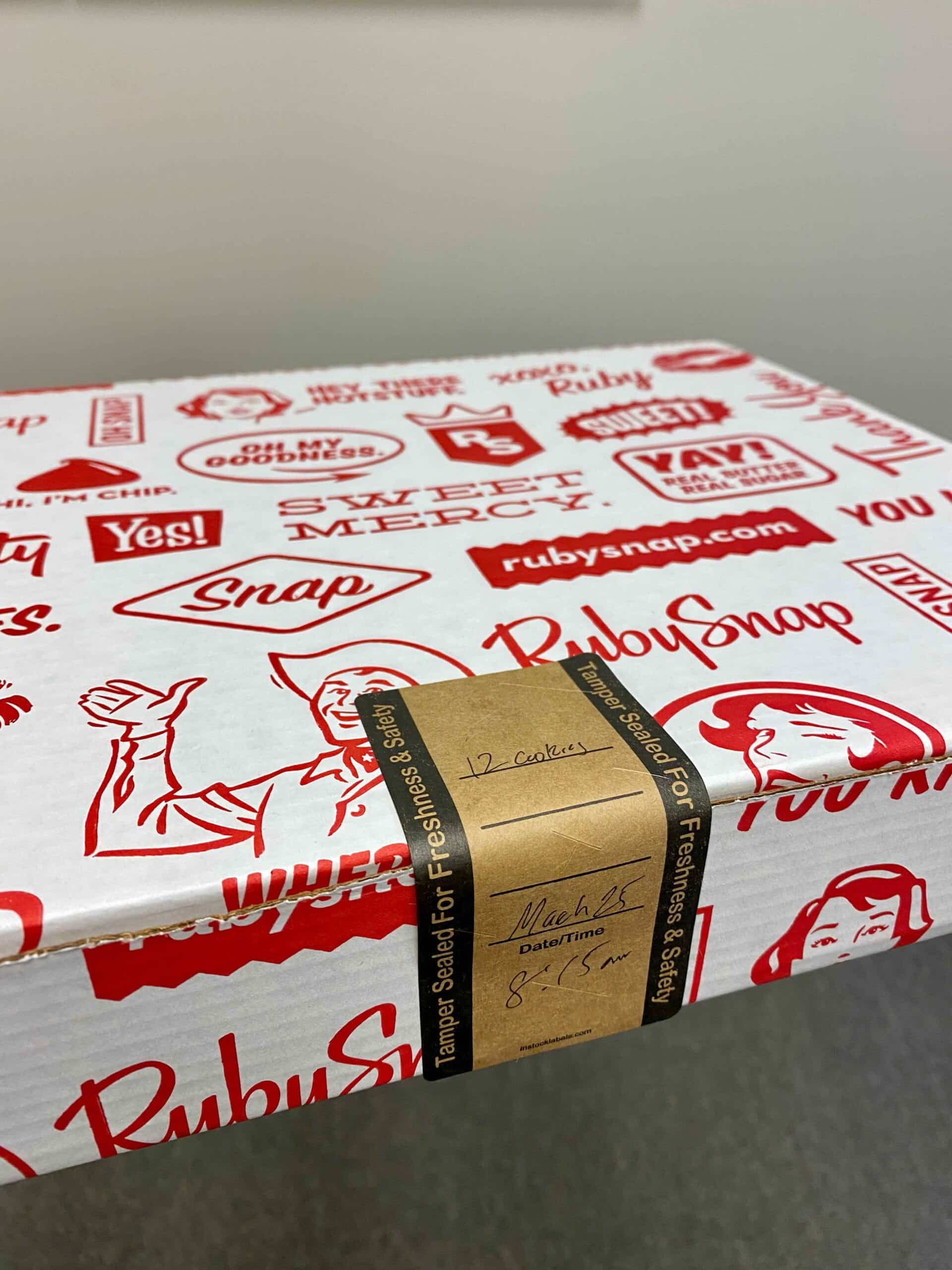 13848-7 Tamper Label on Box